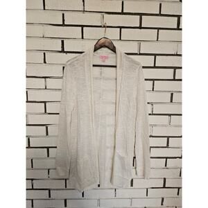 Lilly Pulitzer White Cardigan Womens Large